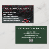 Lawnpro Premium-Service Visitenkarte (Vorne/Hinten)