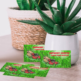Lawnscaper lawncare visitenkarte