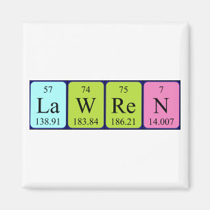 Lawren Periodenmagnet Magnet