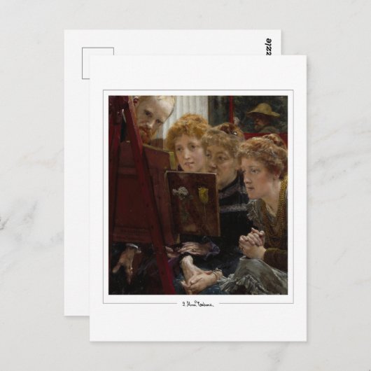 Lawrence Alma-Tadema #125 - Fine Art Postcard Postkarte (Vorne/Hinten)