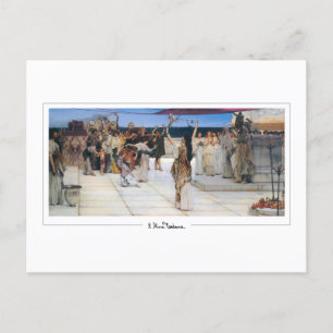Lawrence Alma-Tadema #137 - Fine Art Postcard Postkarte