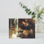 Lawrence Alma-Tadema 1883 Begrüßungsschritte Postkarte (Stehend Vorderseite)