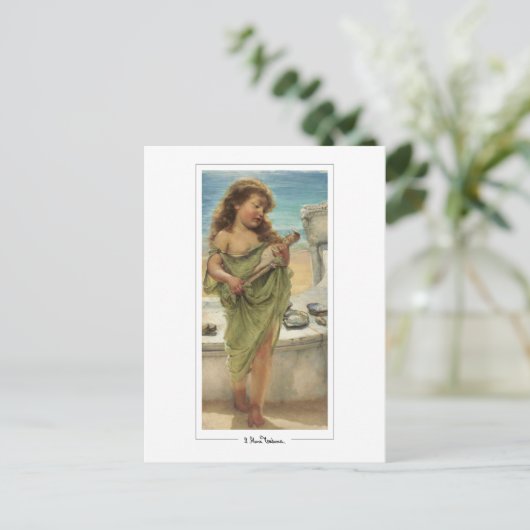 Lawrence Alma-Tadema #295 - Fine Art Postcard Postkarte (Stehend Vorderseite)