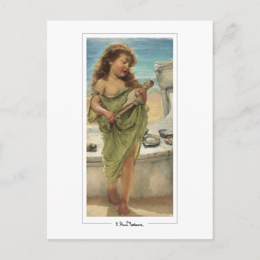 Lawrence Alma-Tadema #295 - Fine Art Postcard Postkarte (Vorderseite)