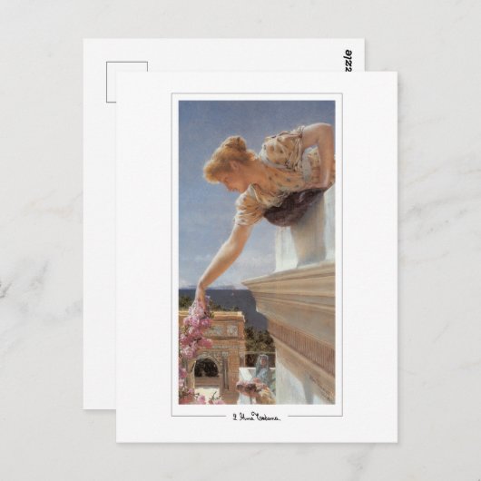 Lawrence Alma-Tadema #29 - Fine Art Postcard Postkarte (Vorne/Hinten)