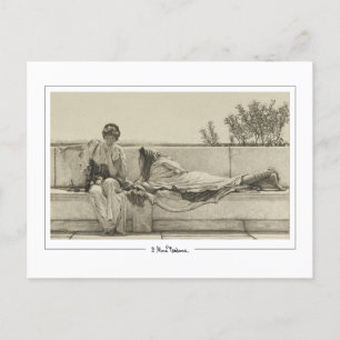 Lawrence Alma-Tadema #318 - Fine Art Postcard Postkarte