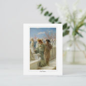 Lawrence Alma-Tadema #34 - Fine Art Postcard Postkarte (Stehend Vorderseite)