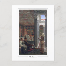 Lawrence Alma-Tadema #37 - Fine Art Postcard Postkarte