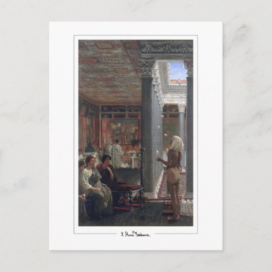 Lawrence Alma-Tadema #37 - Fine Art Postcard Postkarte (Vorderseite)