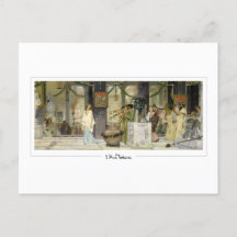 Lawrence Alma-Tadema #3 - Fine Art Postcard