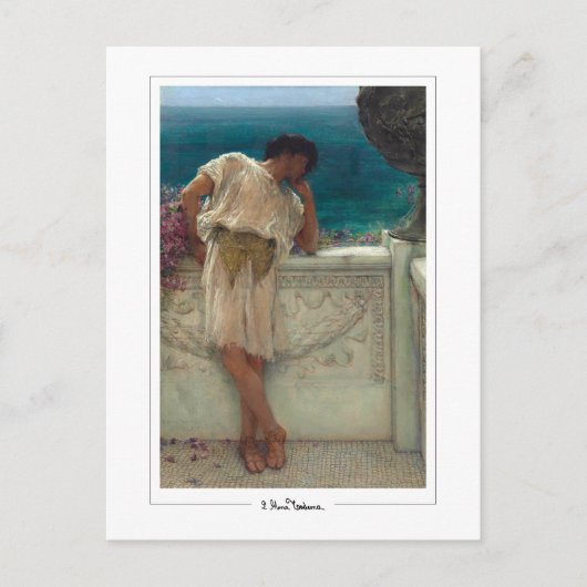 Lawrence Alma-Tadema #50 - Fine Art Postcard Postkarte (Vorderseite)
