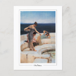 Lawrence Alma-Tadema #56 - Fine Art Postcard Postkarte