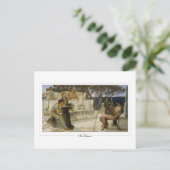 Lawrence Alma-Tadema #5 - Fine Art Postcard Postkarte (Stehend Vorderseite)