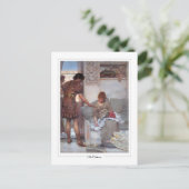 Lawrence Alma-Tadema #84 - Fine Art Postcard Postkarte (Stehend Vorderseite)
