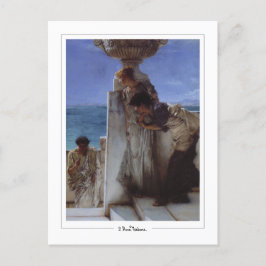 Lawrence Alma-Tadema #88 - Fine Art Postcard Postkarte