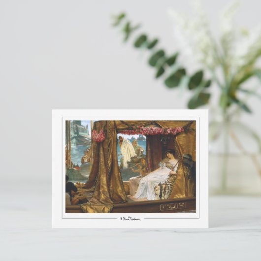 Lawrence Alma-Tadema #8 - Fine Art Postcard Postkarte (Stehend Vorderseite)