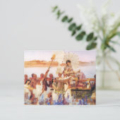 Lawrence Alma Tadema Das Finden von Moses Postkarte (Stehend Vorderseite)