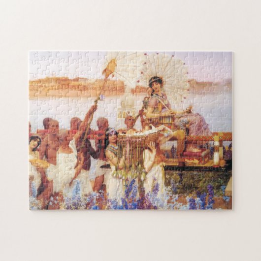 Lawrence Alma Tadema das Finden von Mosese Puzzle (Horizontal)