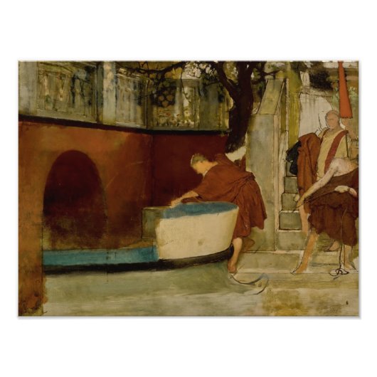 Lawrence Alma-Tadema - die Einschiffung auf der Sc Fotodruck (Vorne)