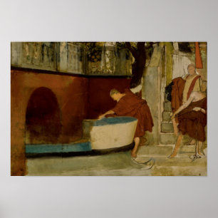 Lawrence Alma-Tadema - die Einschiffung auf der Sc Poster