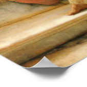 Lawrence Alma-Tadema - ein Lieblingsdichter Poster (Ecke)