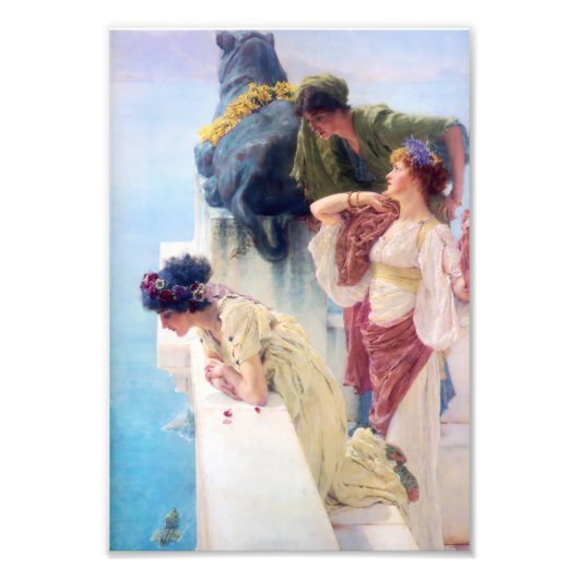 Lawrence Alma Tadema Ein Zeichen des Verschwindens Fotodruck (Vorne)