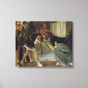 Lawrence Alma-Tadema - Erklärung von Claudius Leinwanddruck