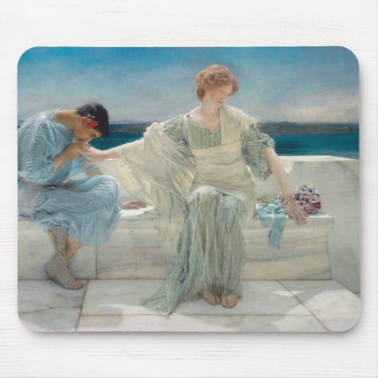 Lawrence Alma-Tadema - Frag Mousepad (Vorne)
