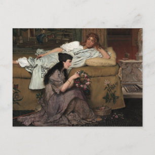 Lawrence Alma-Tadema - Glaucus und Nydia Postkarte