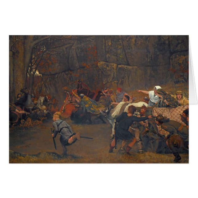 Lawrence Alma-Tadema - Gunthram Bose und seine (Vorderseite (Horizontal))