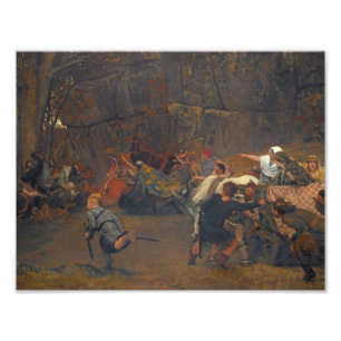 Lawrence Alma-Tadema - Gunthram Bose und seine Fotodruck