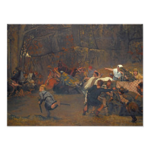 Lawrence Alma-Tadema - Gunthram Bose und seine Fotodruck