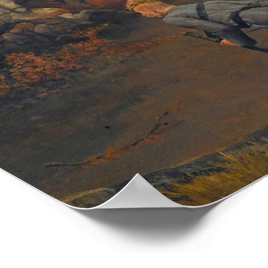 Lawrence Alma-Tadema - Gunthram Bose und seine Poster (Ecke)