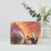 Lawrence Alma Tadema Unbewusste Rivalen Postkarte (Stehend Vorderseite)