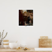 Lawrence Alma-Tadema Zedign Art Poster #125 (Küche)