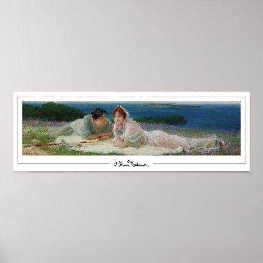 Lawrence Alma-Tadema Zedign Art Poster #226 (Vorne)