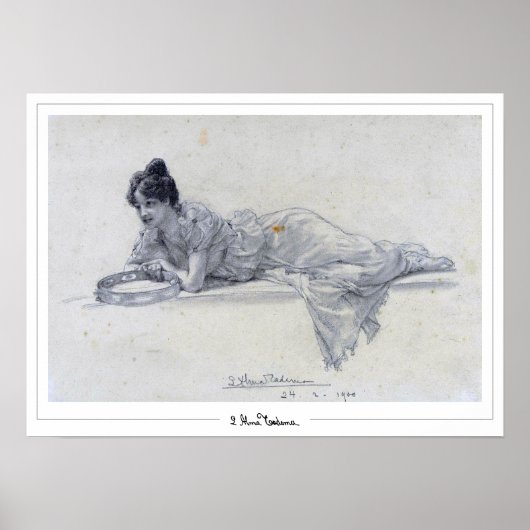 Lawrence Alma-Tadema Zedign Art Poster #233 (Vorne)