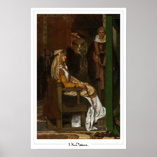 Lawrence Alma-Tadema Zedign Art Poster #313 (Vorne)