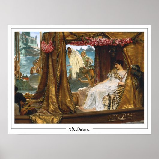 Lawrence Alma-Tadema Zedign Art Poster #8 (Vorne)