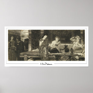 Lawrence Alma-Tadema Zedign Kunstposter #335 Poster