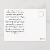 Lawrence Clipper 1900 Postkarte (Rückseite)