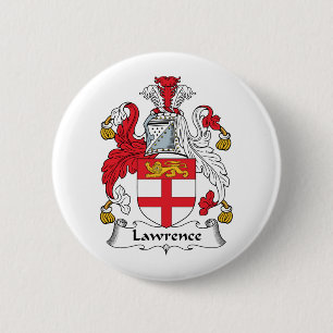 Lawrence-Familienwappen Button