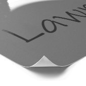 Lawrence Ferlinghetti Poster (Ecke)