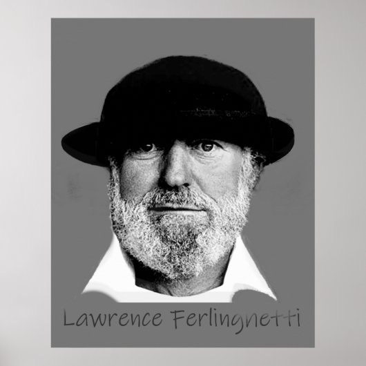 Lawrence Ferlinghetti Poster (Vorne)