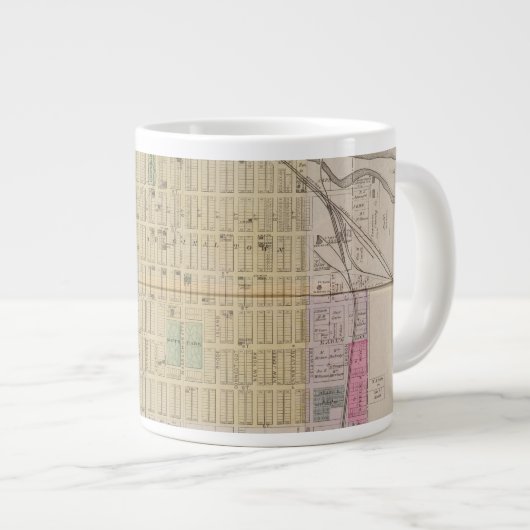 Lawrence, Kansas Jumbo-Tasse (Vorderseite Rechts)