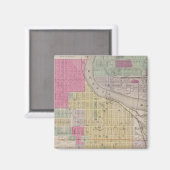 Lawrence, Kansas Magnet (Vorderseite/Rückseite)