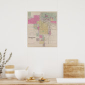 Lawrence, Kansas Poster (Küche)