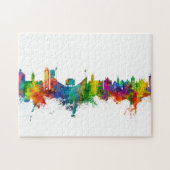 Lawrence Kansas Skyline Puzzle (Horizontal)