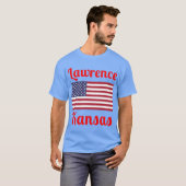 Lawrence Kansas Stylish Prints2 T-Shirt (Vorne ganz)