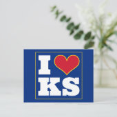 Lawrence (KS) Einladung Postkarte (Stehend Vorderseite)